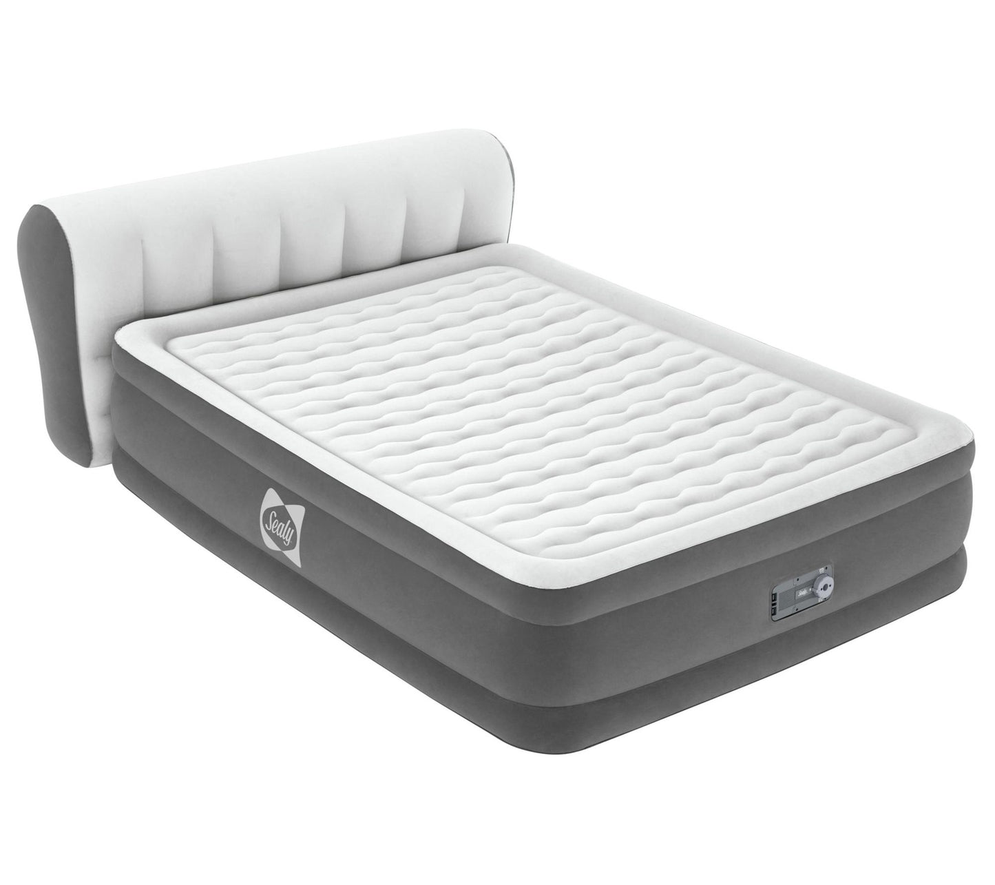 Bestway SEALY Tritech Airbed, Queen 31" Headboard, Built-in AC