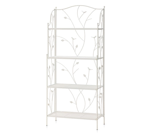 Glitzhome 52" 4 Shelf Foldable Plant Stand & Storage Rack