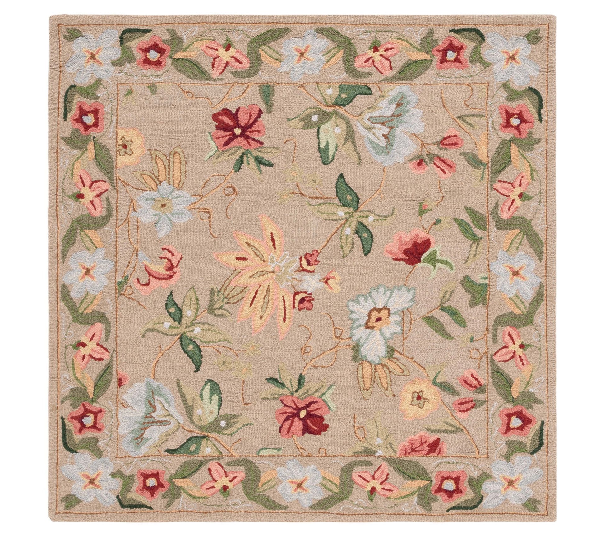 Chelsea Collect ion HK311 7' X 7' Square Rug b y Valerie