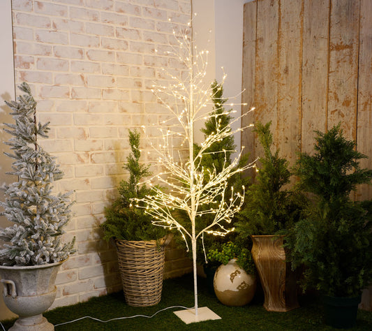 Bethlehem Lights 5' Illuminated Crystal Birch Tree