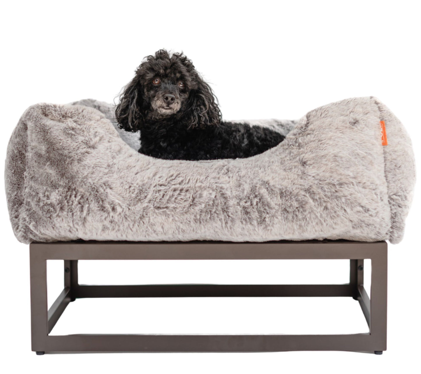 FUZI Pets Luxury Elevated Plus Dog Bed - Small