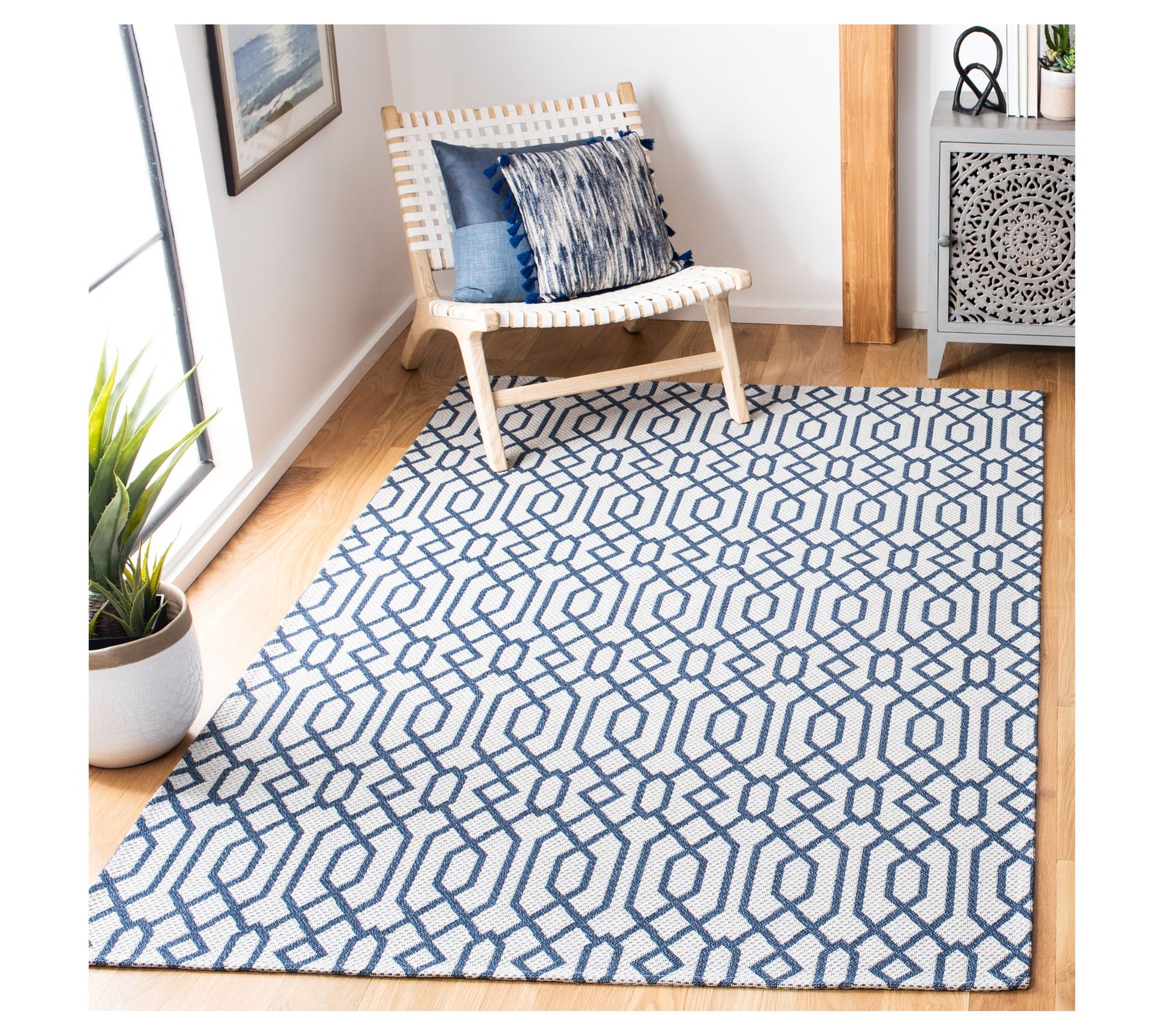 Safavieh Martha Stewart 421 Cotton 5' X 7' Rug