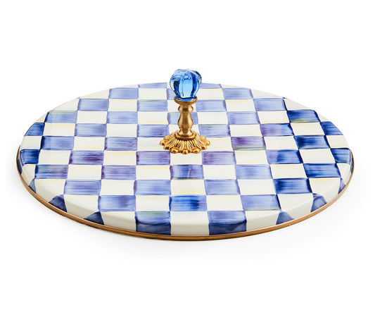 MacKenzie-Childs Royal Check Cheese Course