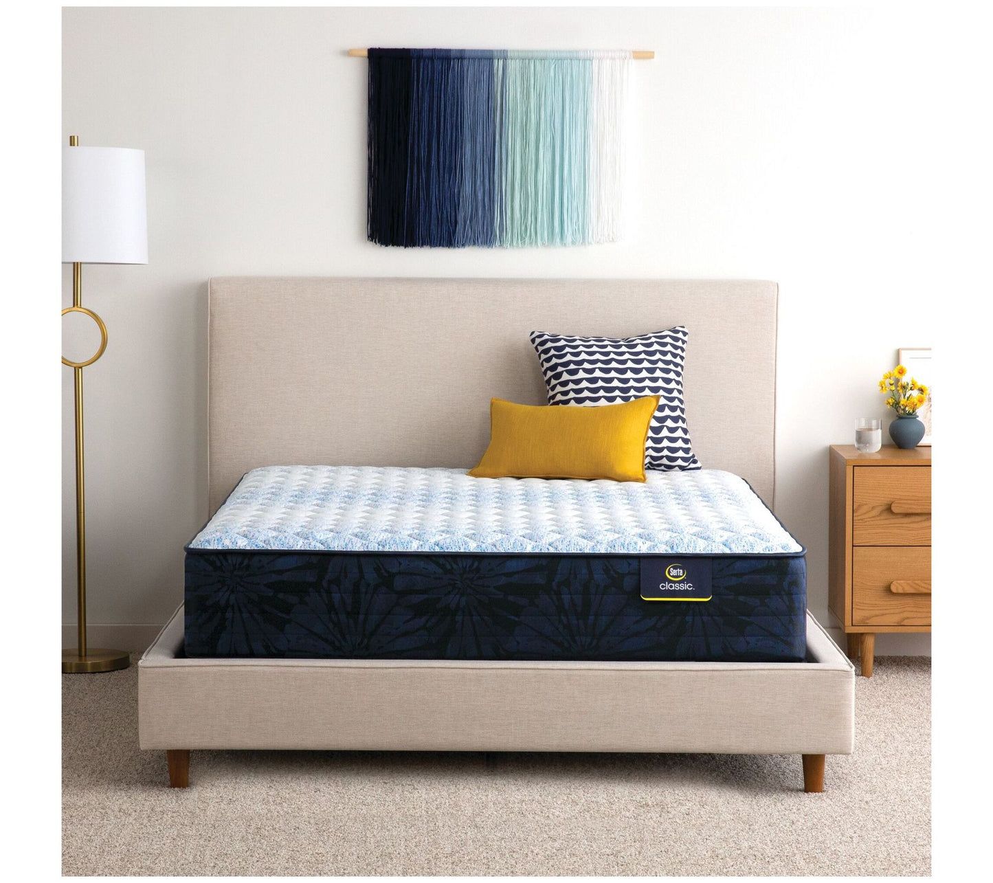 Serta Classic Dorian 12.5" Firm Mattress -Twin