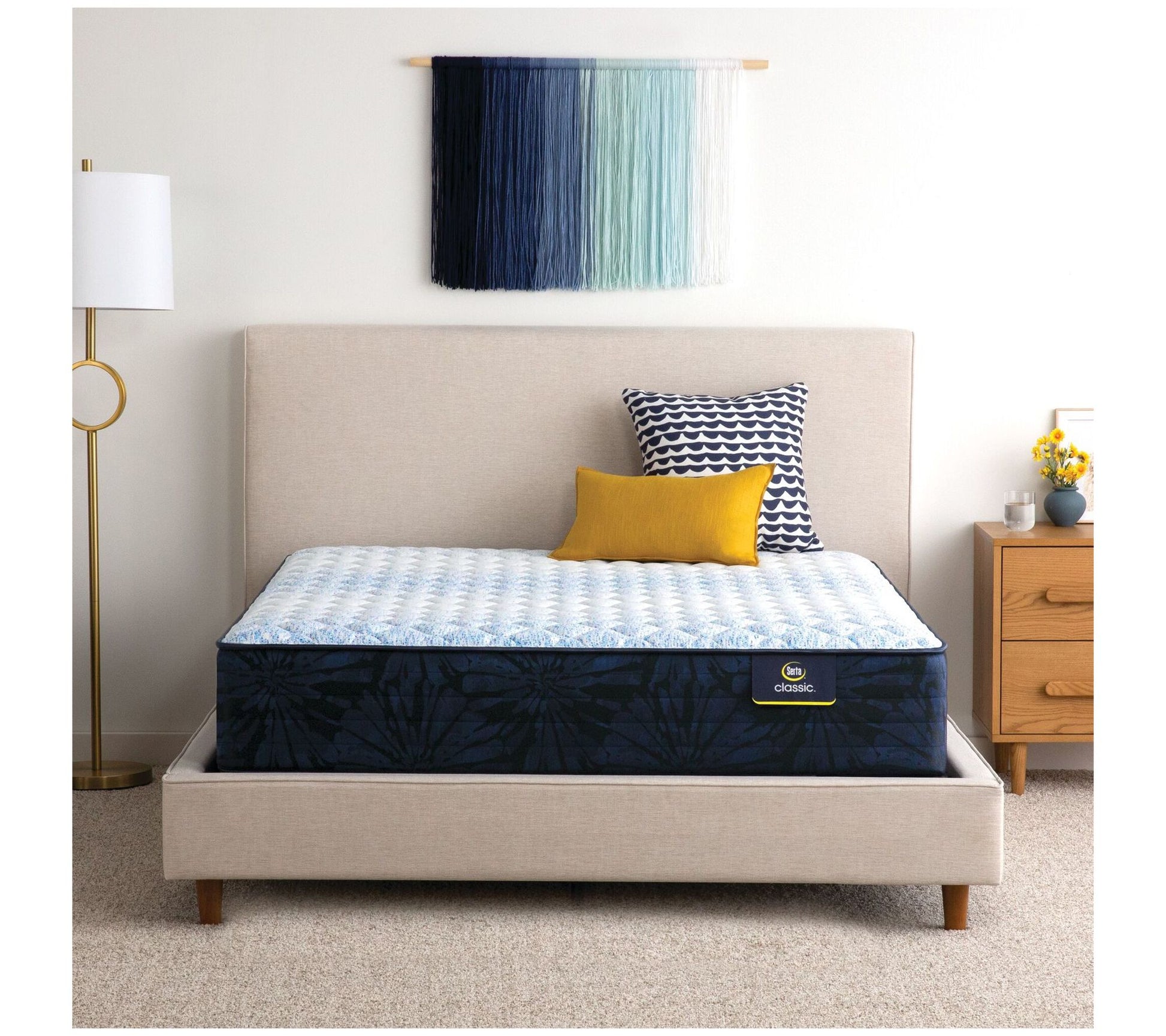 Serta Classic Dorian 12.5" Firm Mattress -Twin