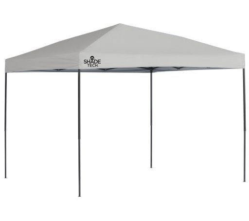 Quik Shade Shade Tech 10 x 10 x 9 ft Grey ST100Straight Leg