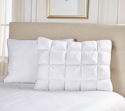 Home Reflections Set of 2 Comfort Cushion Pillows- King