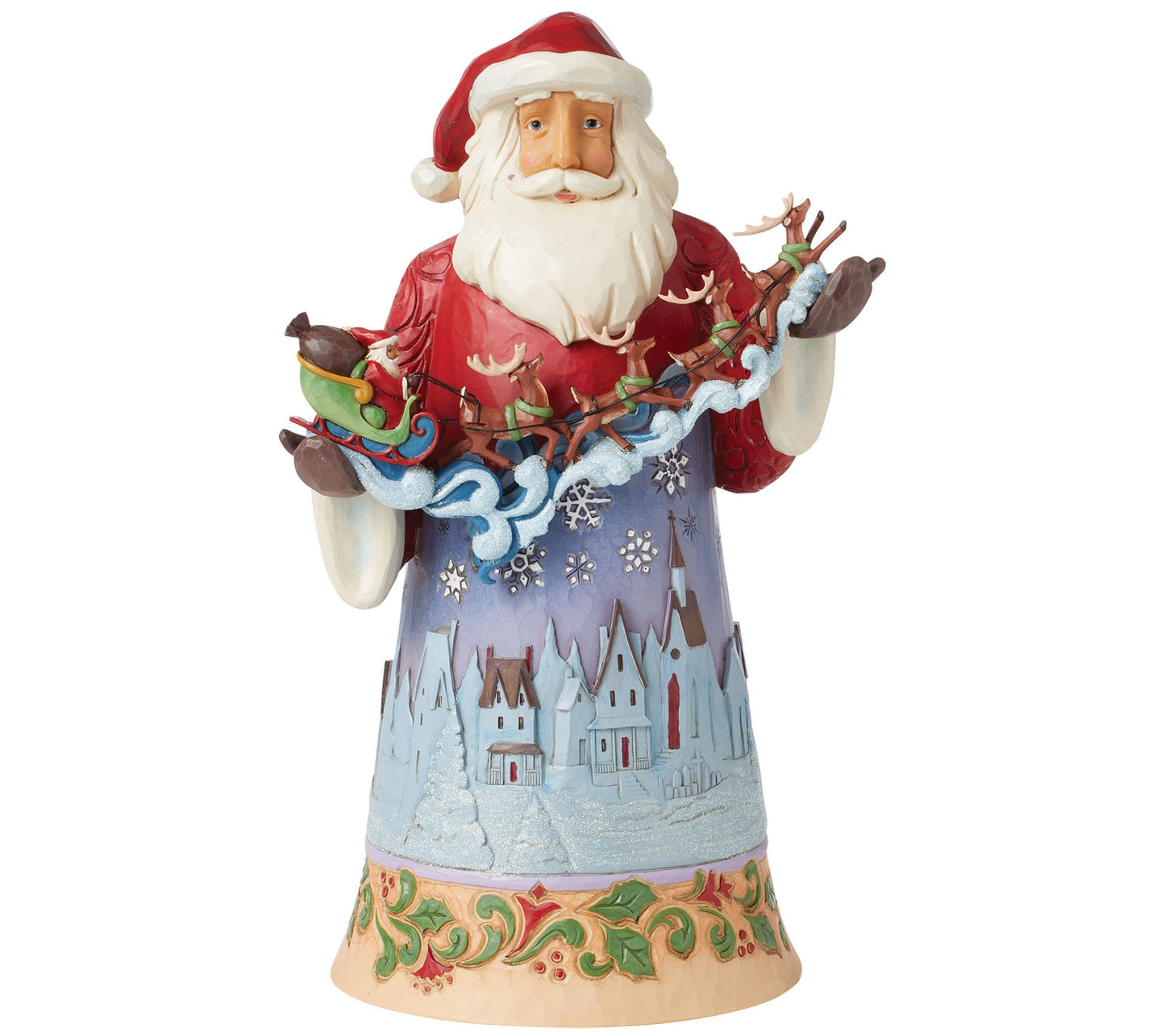 Jim Shore Santa Over Night Sky Figurine