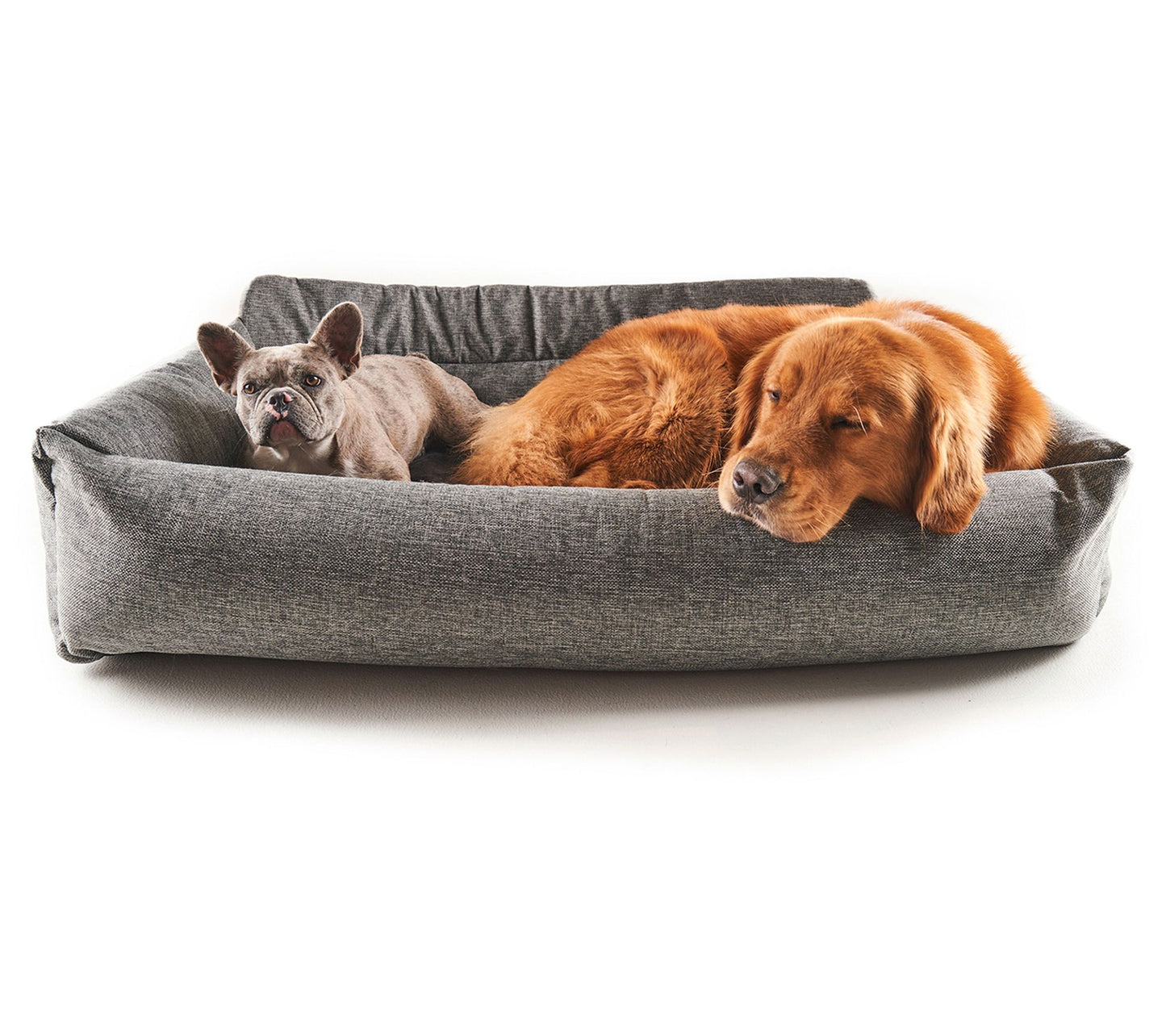 Paw Brands PupProtector Memory Foam Full Back Seat Dog Car Bed