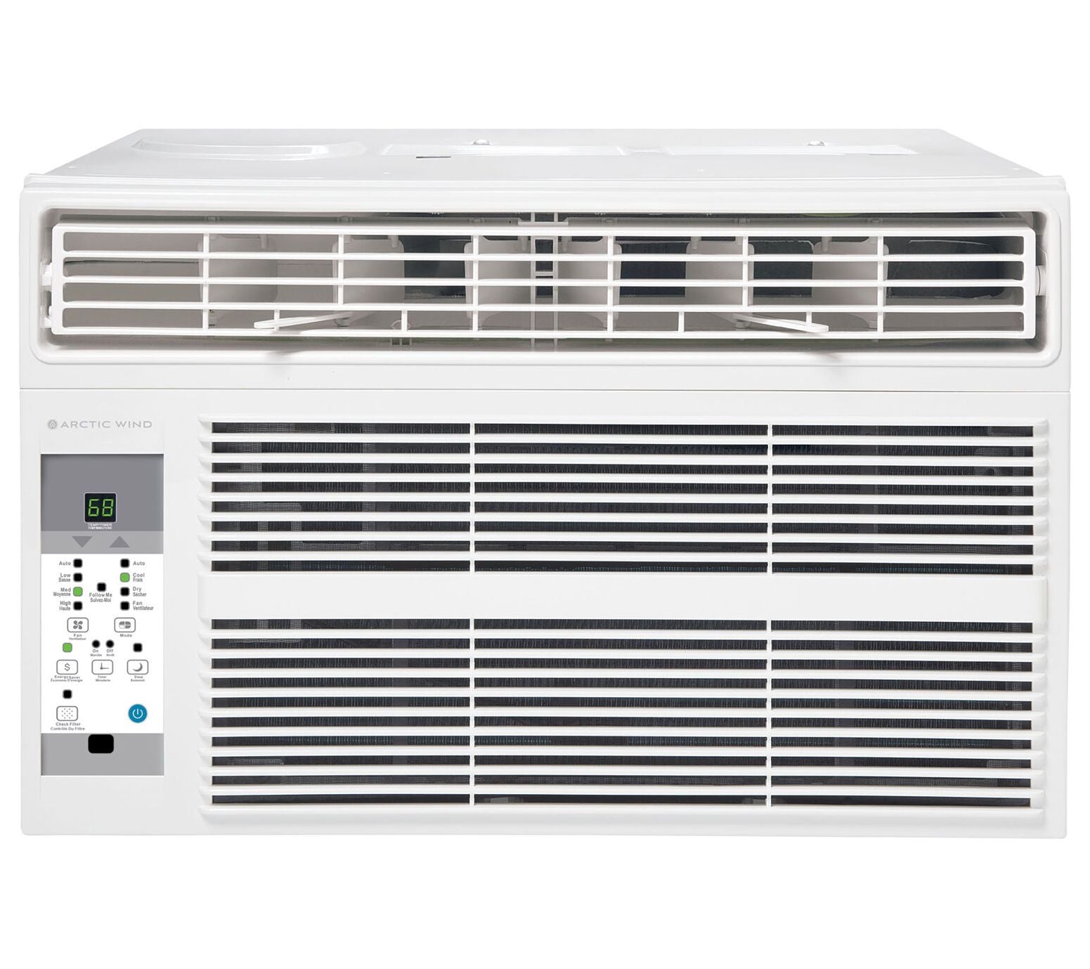 Arctic Wind 8,000 BTU Window Air Conditioner w/Remote Contro