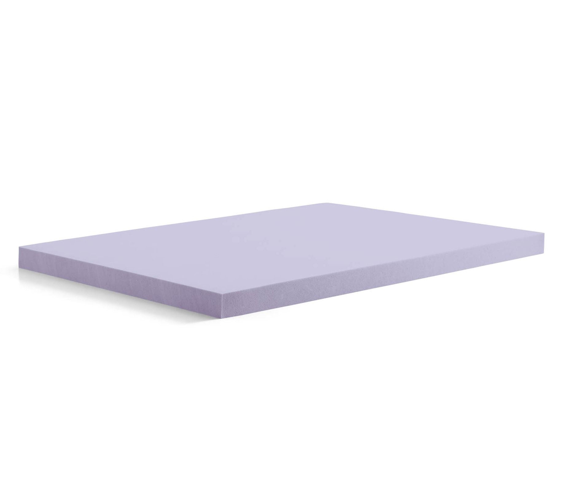 Lucid 4" Lavender and Gel Memory Foam Mattress Topper - Full