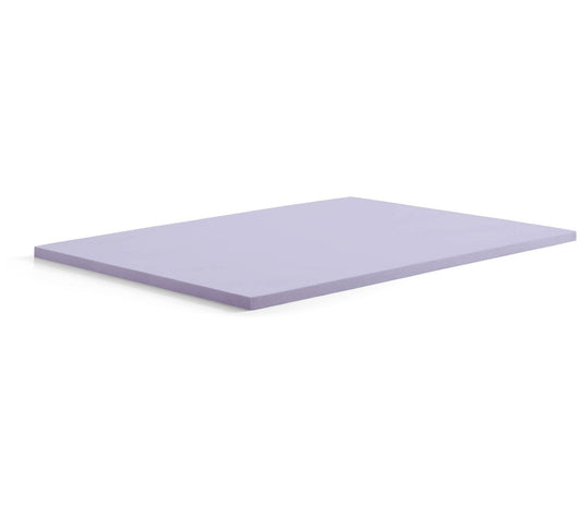 Lucid 2" Lavender and Gel Memory Foam MattressTopper - King