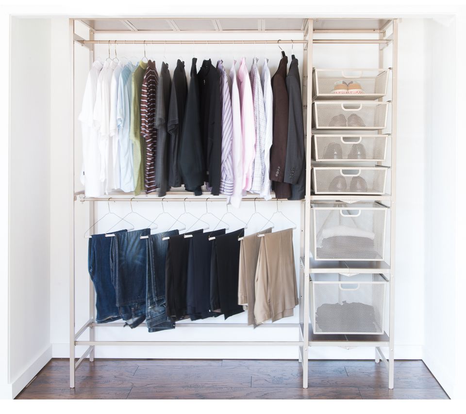 Origami Armario Deluxe Closet- One Side Tower Version