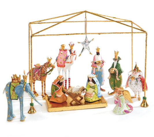 MacKenzie-Childs Nativity Mini Figures Introductory Set