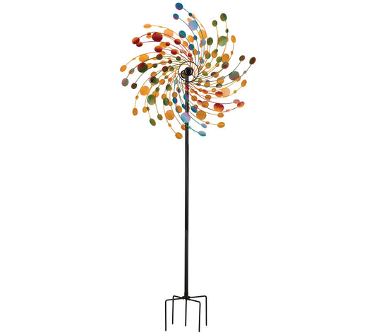 Regal Art & Gift 32" Rotating Wind Spinner - Confetti