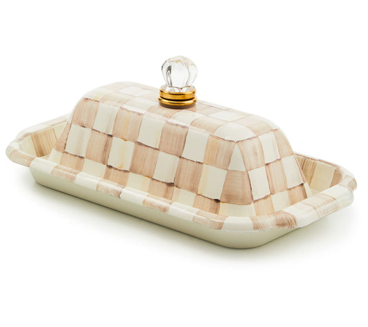 MacKenzie- Childs Enamel Butter Box