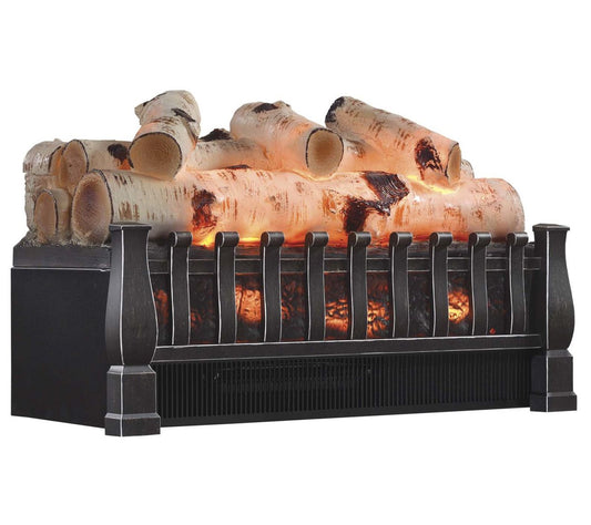 Duraflame Birch Log Set Electric Heater with Remote Control