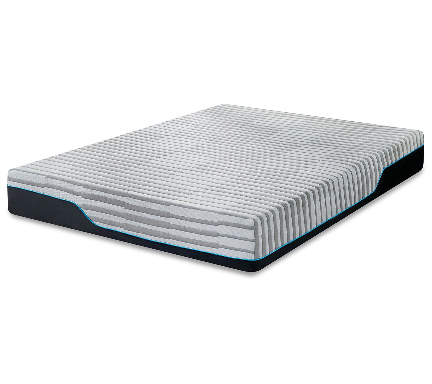 Bodipedic 10-Inch Triple Layer Memory Foam Mattress, Twin XL