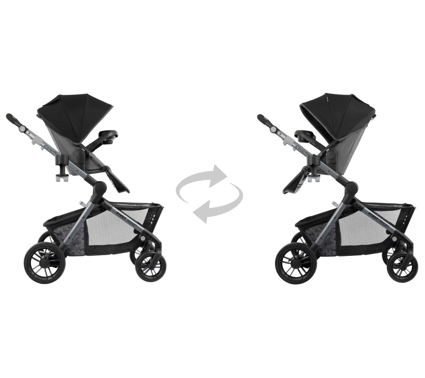 Evenflo Pivot Troop Child and Pet Modular Travel System