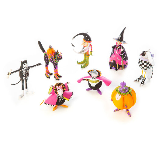 MacKenzie-Childs Halloween House Minis, Set of 8