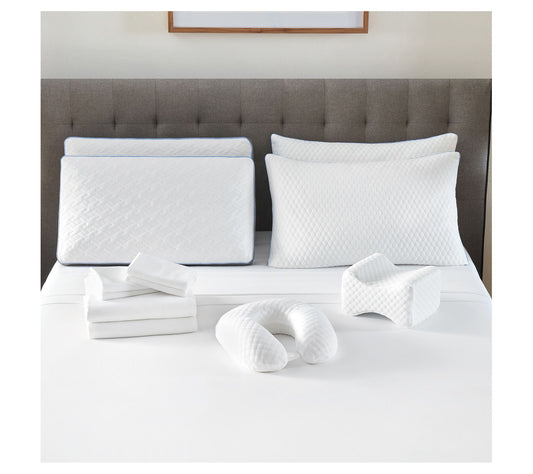 Somapedic 12-Piece Complete Bedding Bundle, Split King