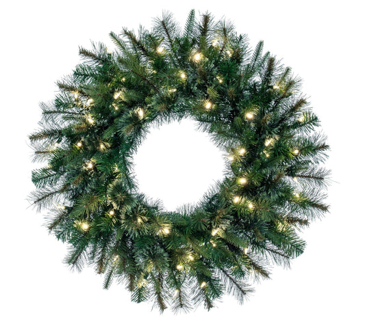 Vickerman 30" Cashmere Pine Artificial Christmas Wreath