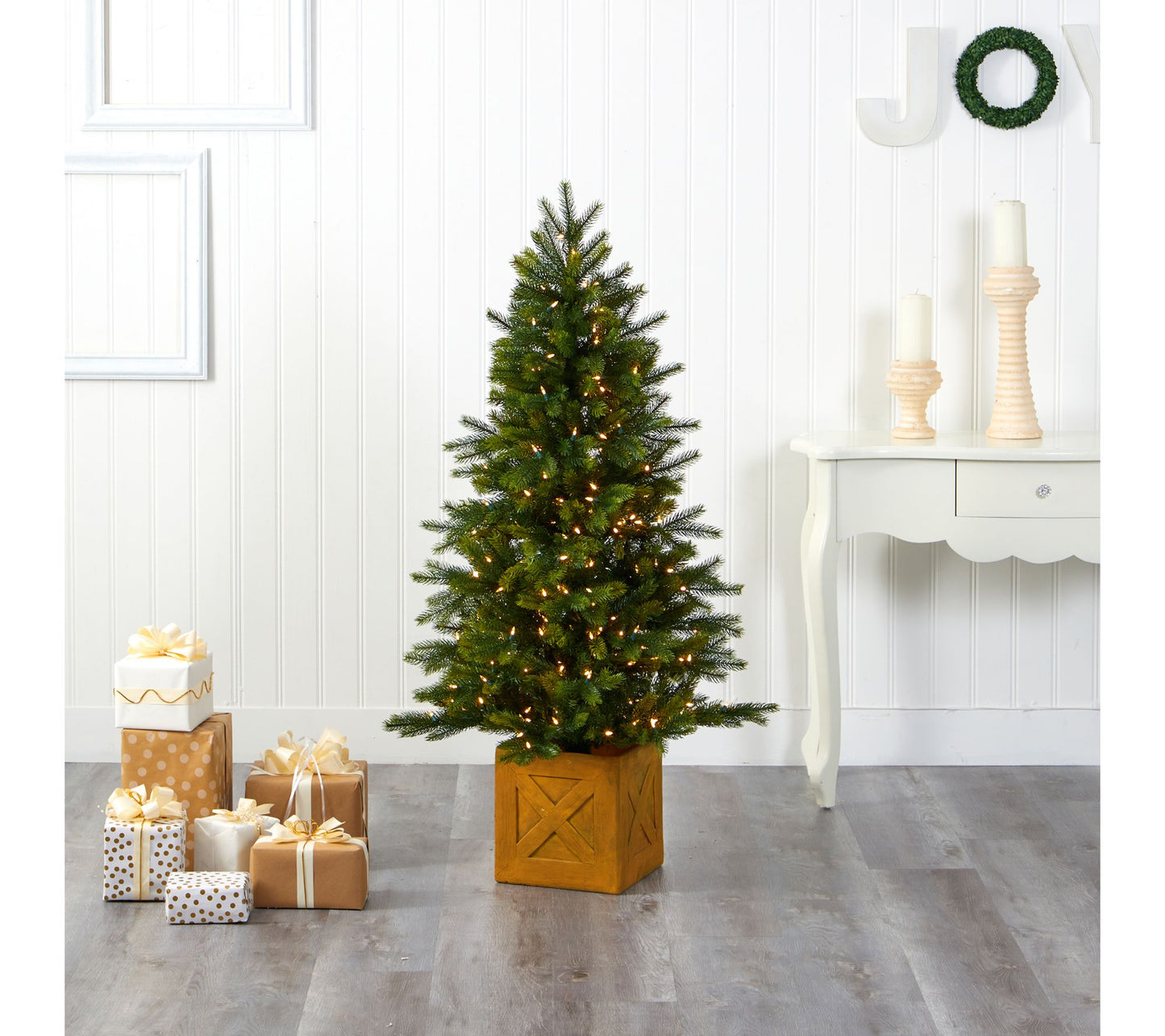 Nearly Natural 5' Manchester Fir Christmas Tree