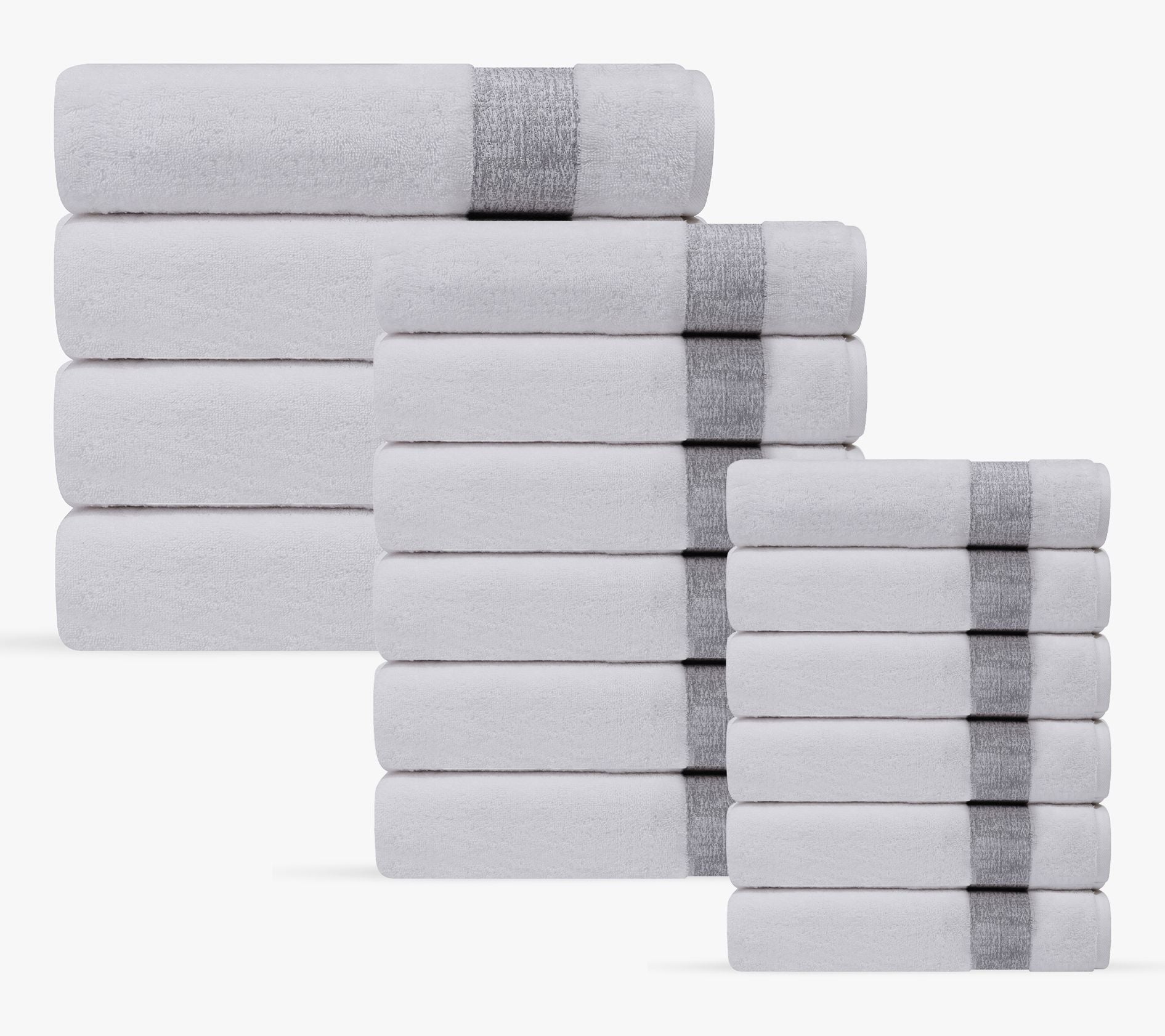 Depera Home Pera 16 pcs Turkish Towels Set