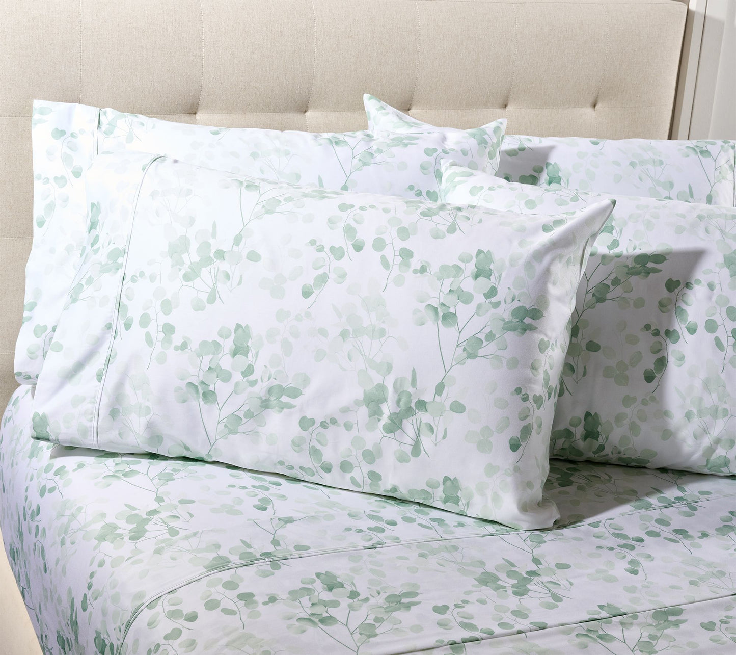 Northern Nights 400TC Air Rich Cooling Sheet Set w/ Extra Cases- Split Kg