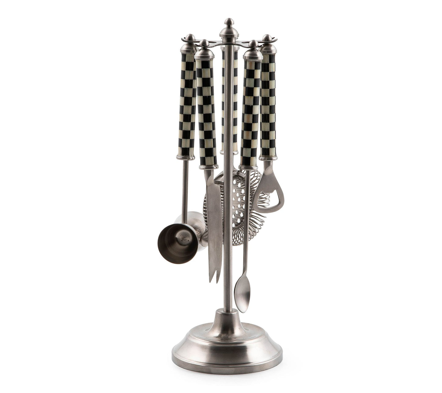 MacKenzie-Childs Courtly Check 3260 Bar Tool Set