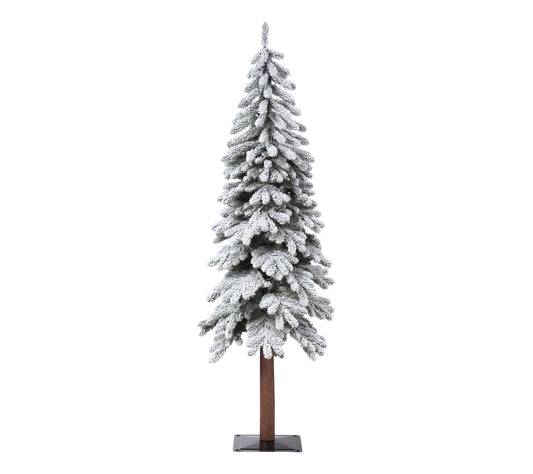 Haute Decor 5' Prelit Lightly Flocked Alpine Tree