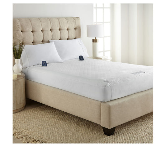 Shavel home Products MicroFlannel Electric Mattress Pad-King