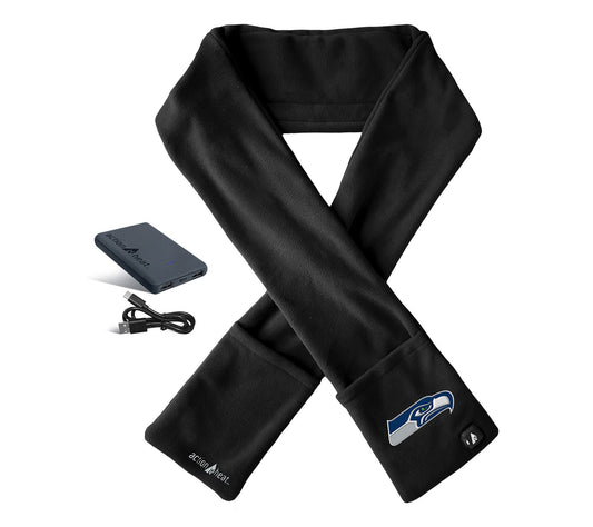 ActionHeat NFL 5V Battery Heated Scarf - Black