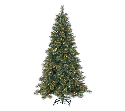 Dazzling 7.5 ft Gold Glitter Cashmere Pine by Sterling Co.