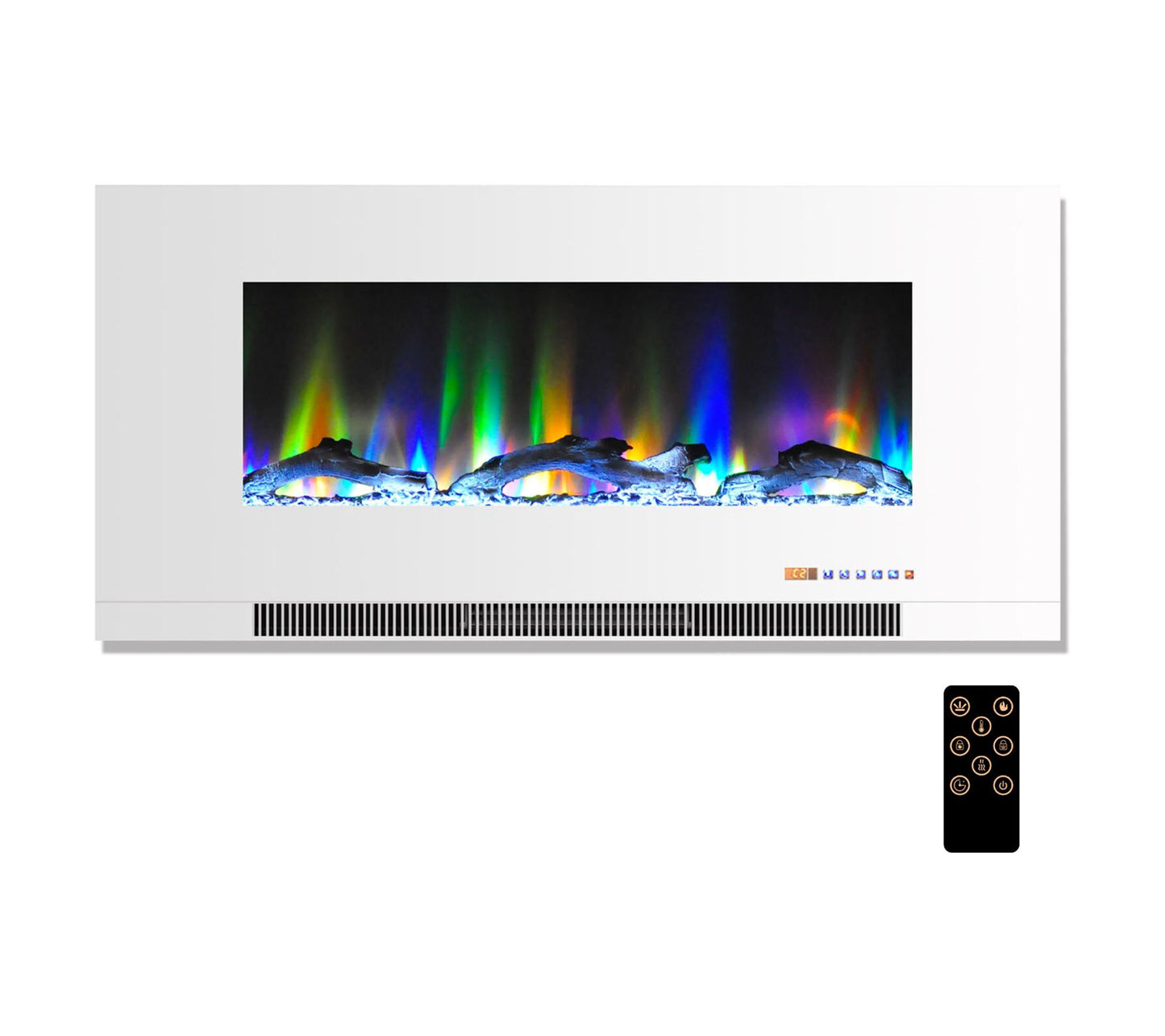 Cambridge 42-In. Wall Mounted Electric FireplacHeater with