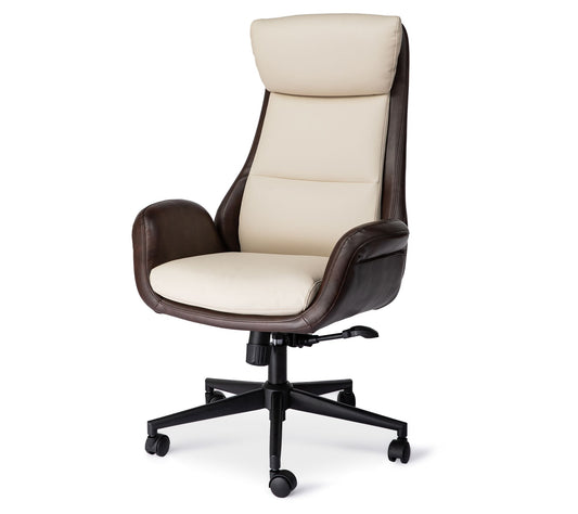 Glitzhome Gaslift Adjustable Swivel High Back Office Chair