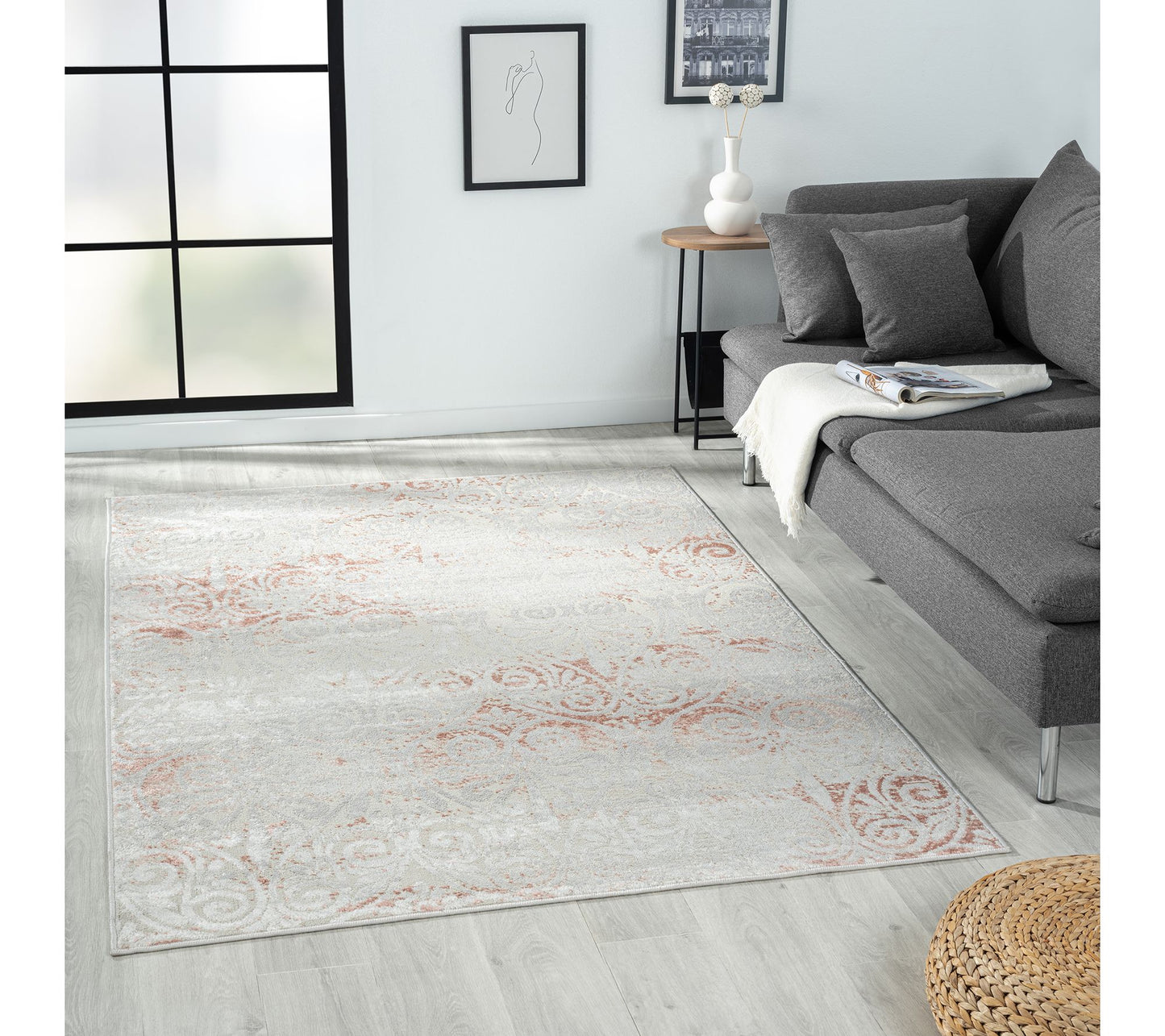 Ox Bay Fresh Tr ellis Plush Per formance Indoor Rug, 7'9" x 9'