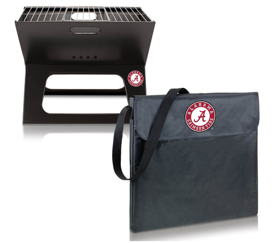 Oniva NCCA X-Grill Portable Charcoal BBQ Grill- Black