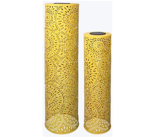 Young's Metal Solar Lantern, Set of 2