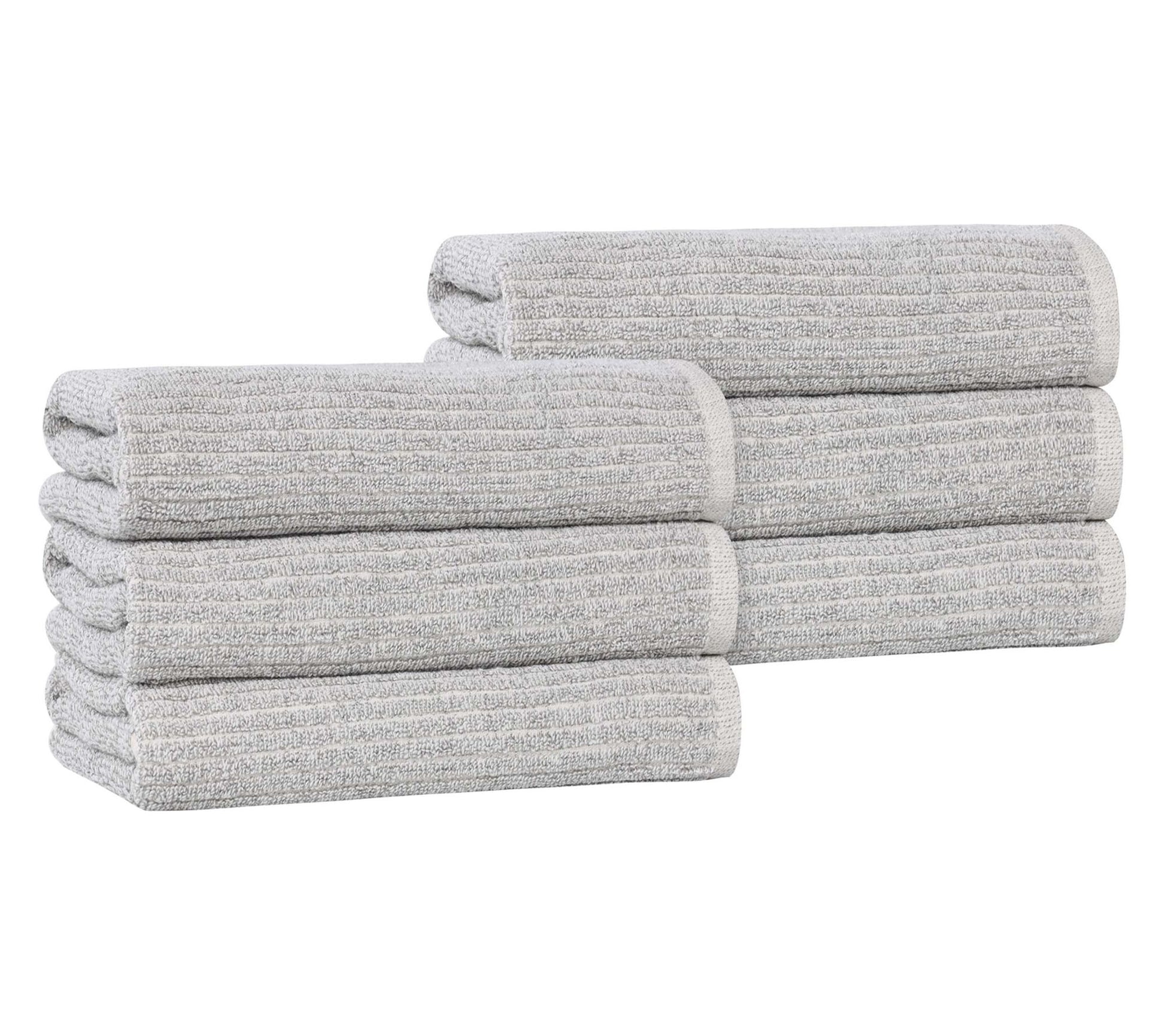 Superior Destin Cotton Blend Solid 6 Piece HandTowel Set