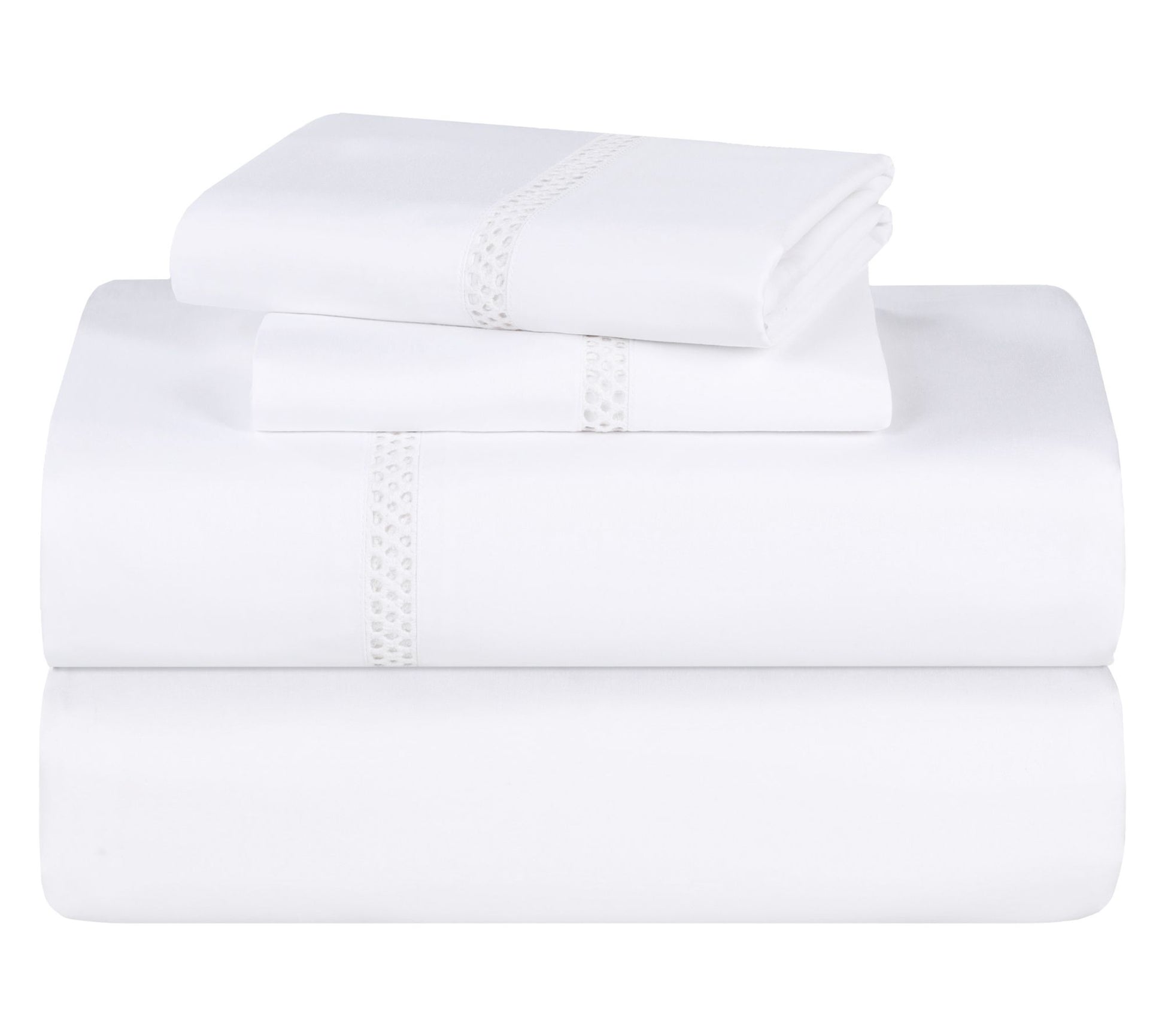 Superior Riverton Cotton Embroidered Sheet Set,Queen