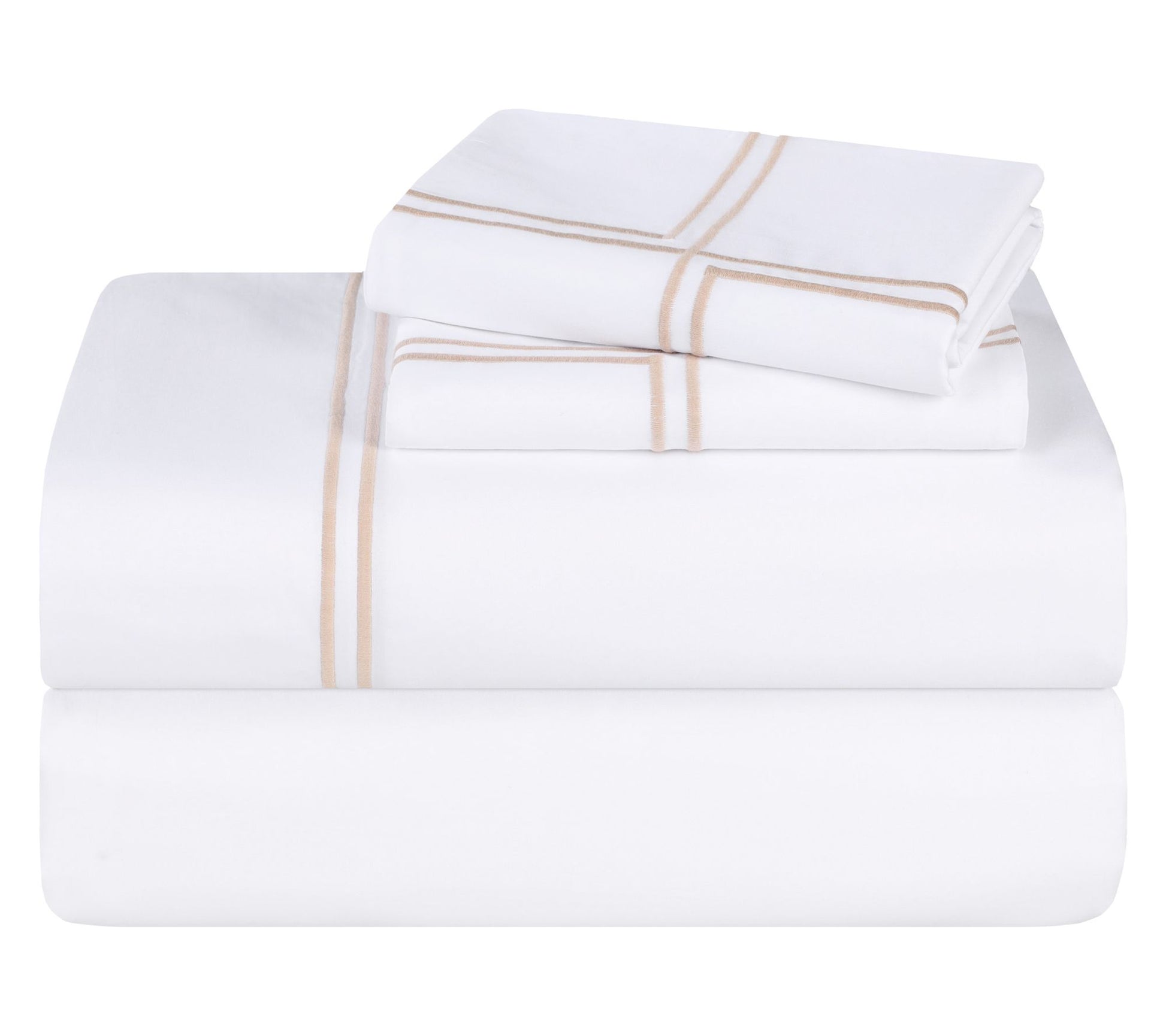 Superior Spring Blooms Cotton Embroidered SheetSet-King