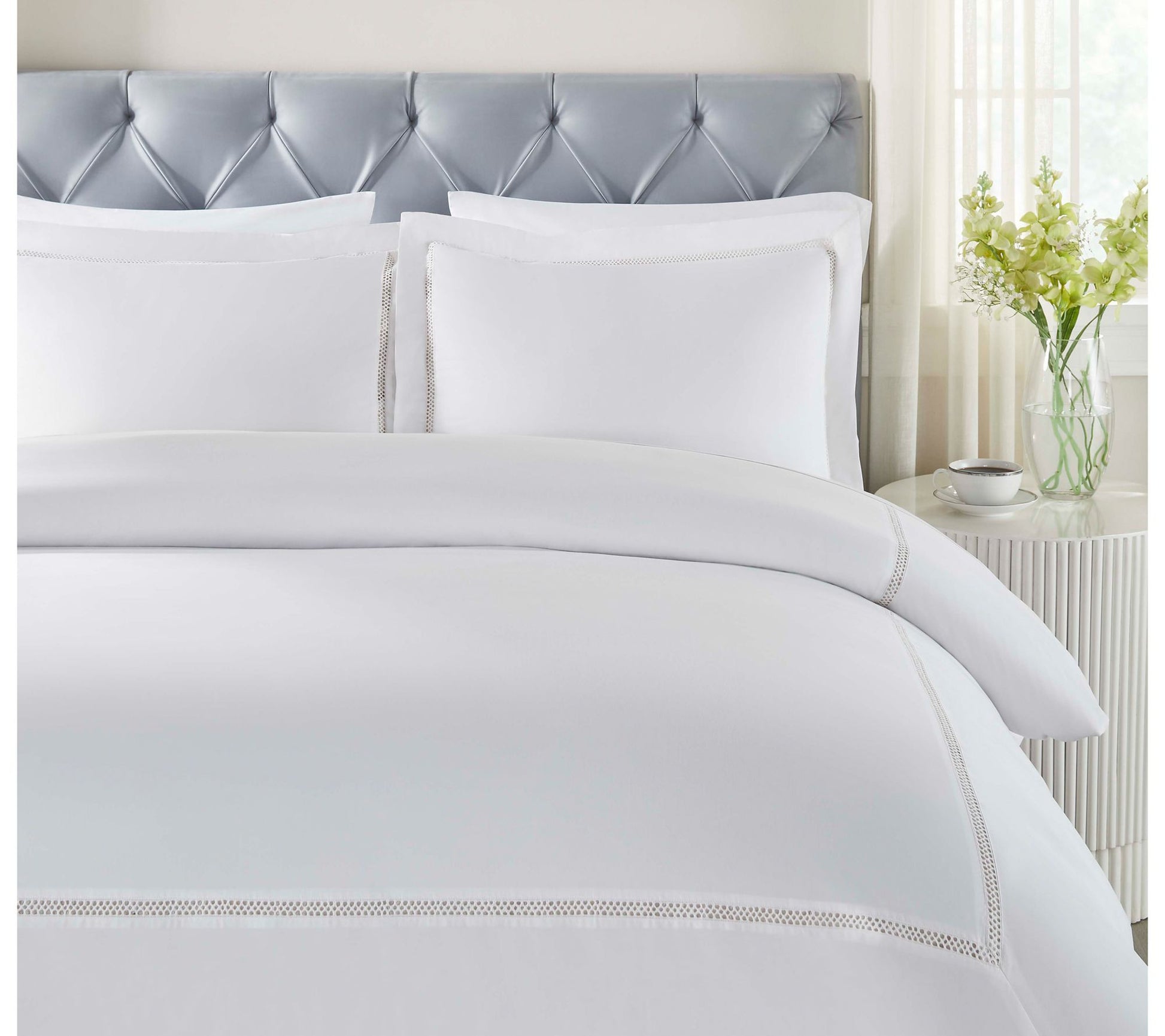Superior Riverton Cotton Duvet Cover Set, King/ Cal King