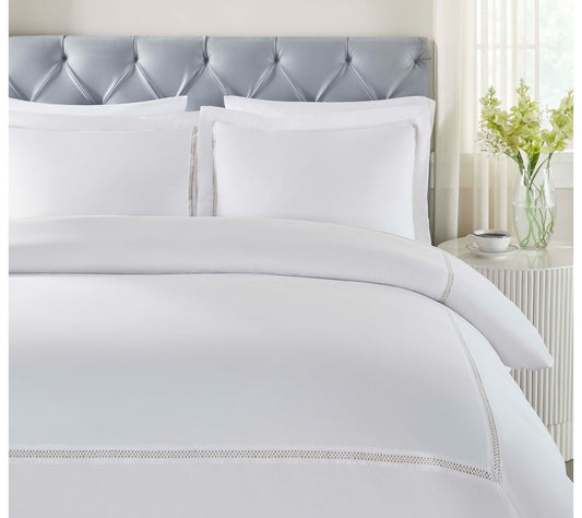Superior Riverton Cotton Duvet Cover Set, King/ Cal King