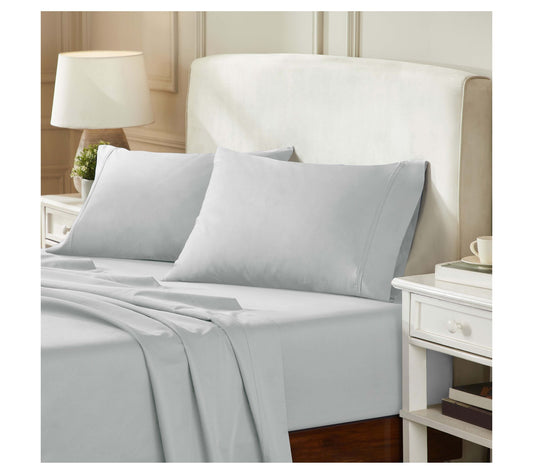 Superior Egyptian Cotton 850-TC Solid Bed SheetSet, Queen