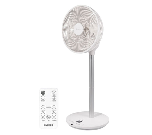 CUCKOO 360 Rotation Air Circulator Standing Fan  w 12-Speeds