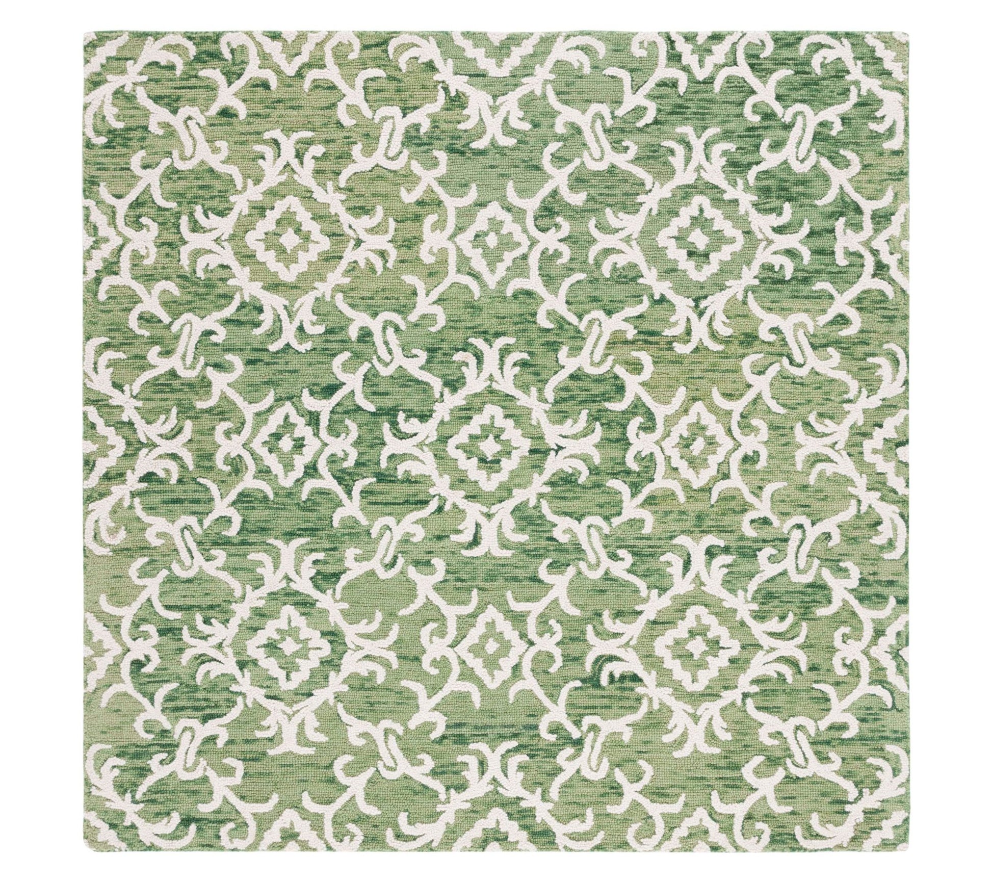 Blossom 104 Hand Tufted Wool 6' x 6' Square Rugby Valerie