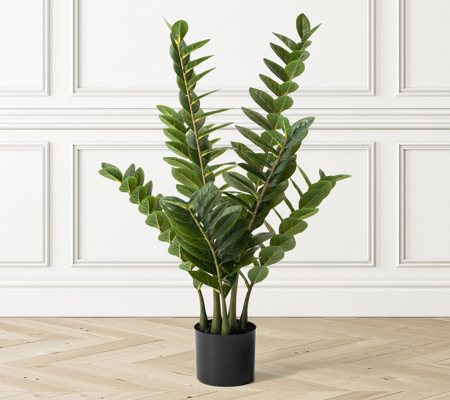 Glitzhome 2.75ft Faux Money Tree In Pot