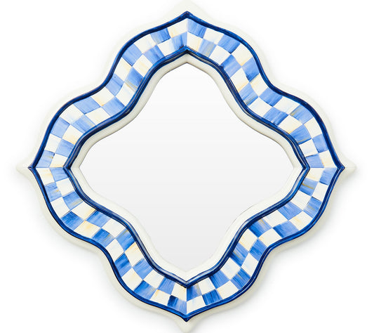 MacKenzie-Childs Royal Quatriflower Small WallMirror