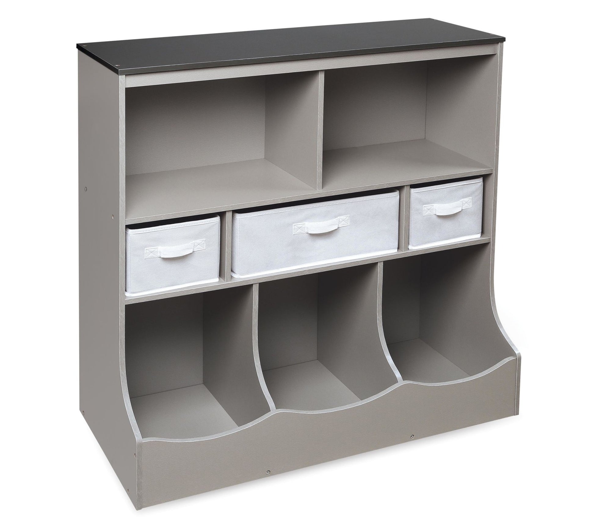 Badger Basket Combo Bin Toy Organizer with Three Baskets